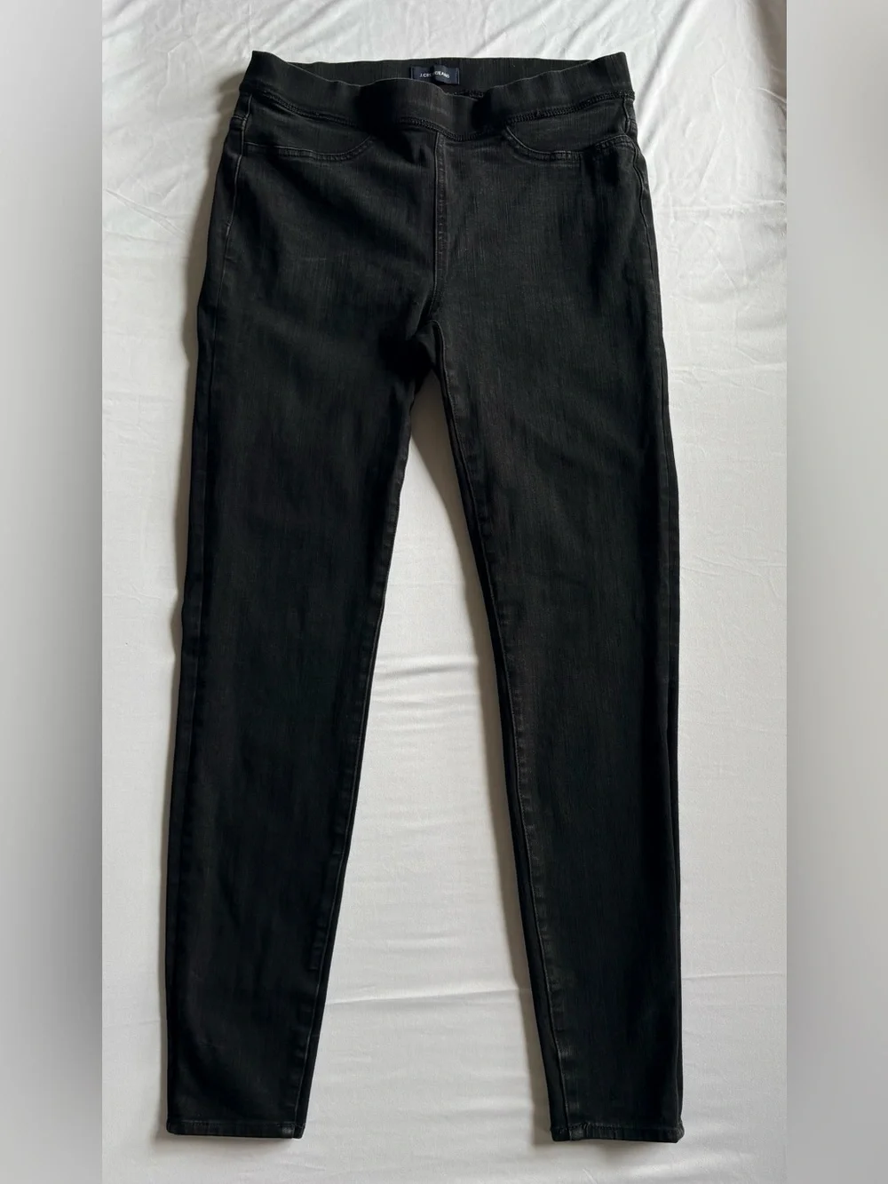 J.Crew Pull-On Toothpick Skinny Jeans Faded Black Size 30T 30 Tall